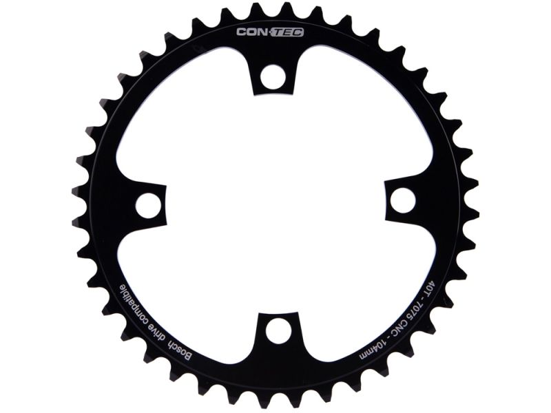 Contec B-SP Chain Ring (104mm | 4-Arm | 40 Teeth | black)