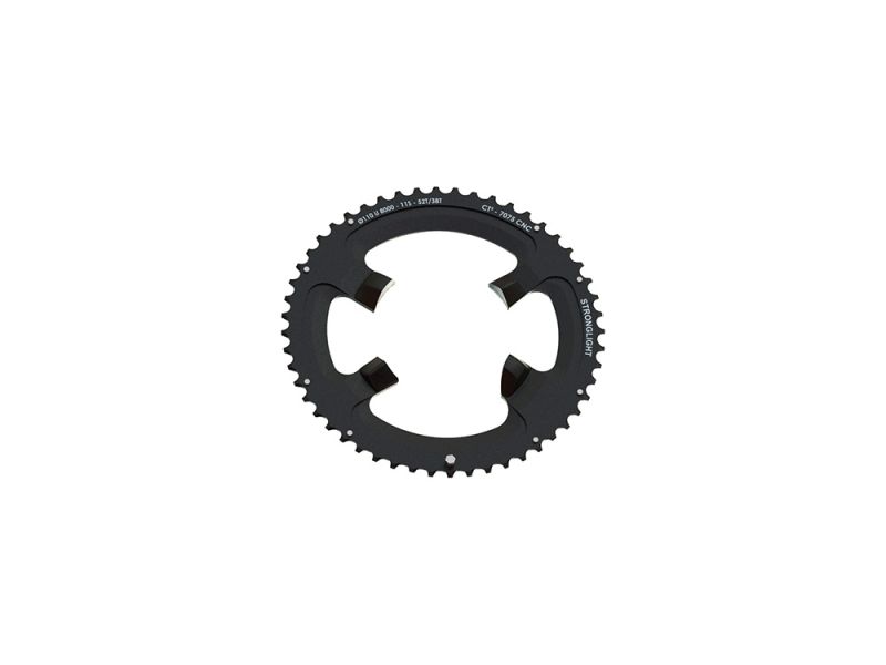 Stronglight CT2 Chain Ring Ultegra R8000 (110mm | 52 Teeth | black)