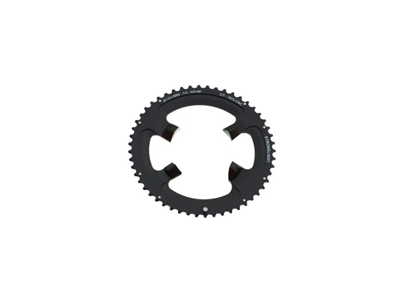 Stronglight CT2 Chain Ring Ultegra R8000 (110mm | 53 Teeth | black)