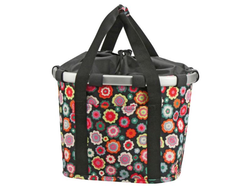 Rixenkaul Bikebasket shopping bag (Happy Flowers)