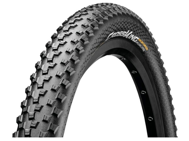 Continental Cross King II Bicycle Tires (58-559 B / B | Shield | foldable | black)