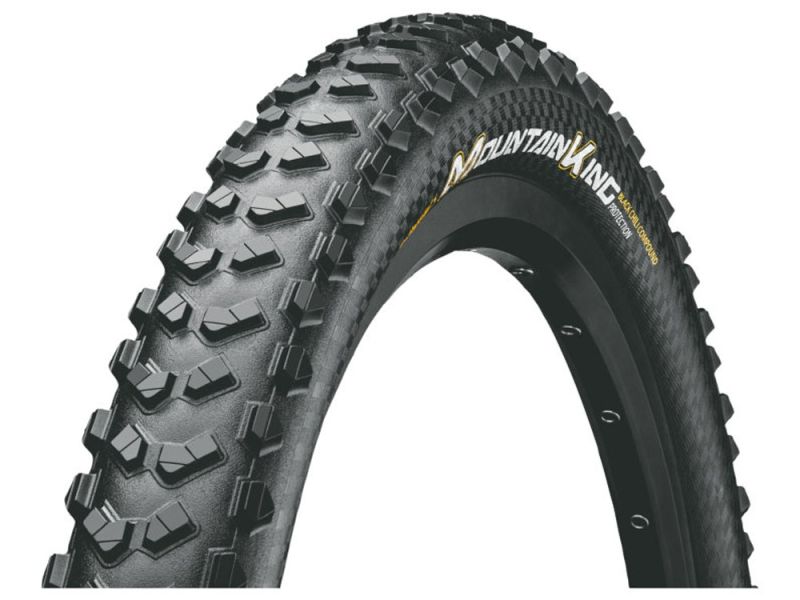 Continental Mountain King Bicycle Tires (70-584 B / B PT | foldable | black)