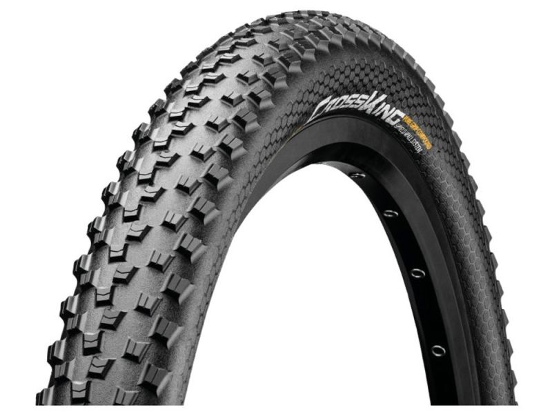 Continental Cross King II Bicycle Tires (65-584 B / B | Shield | foldable | black)