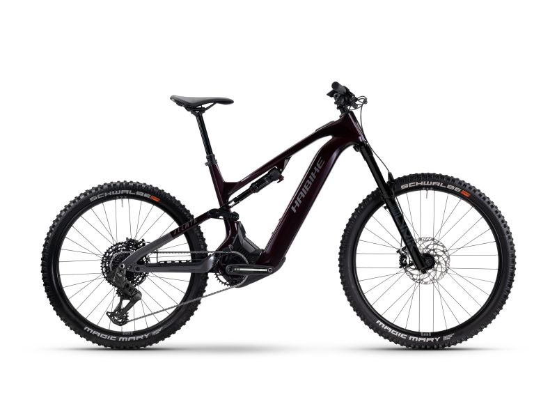 Haibike AllMtn CF 9 High | E-MTB Fully | 29/27.5" | 800Wh Bosch CX | black / platinum-46cm