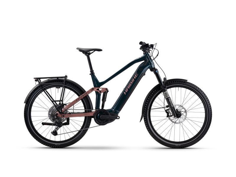 Haibike Adventr 8.5 High | Fully Trekking E-Bike | 27.5" | 800Wh Bosch CX | copper / mystery-47cm