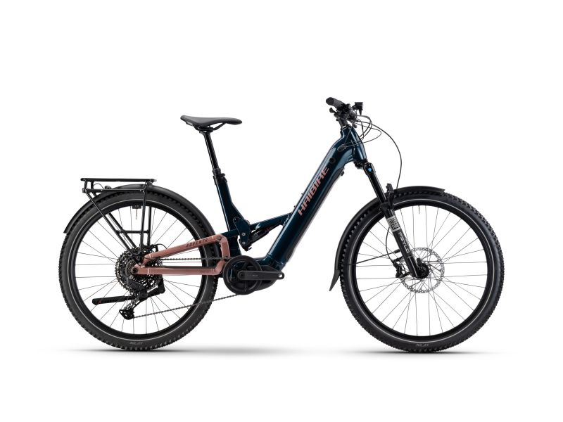 Haibike Adventr 8.5 Low | Fully Trekking E-Bike | 27.5" | 800Wh Bosch CX | copper / mystery-45cm