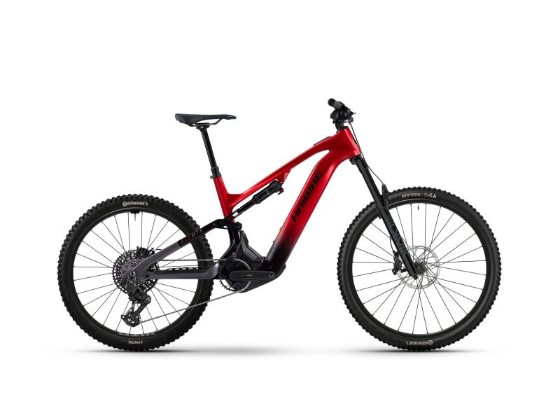Haibike AllMtn CF 9 High | E-MTB Fully | 29/27.5" | 800Wh Bosch CX | red / black / platinum-46cm