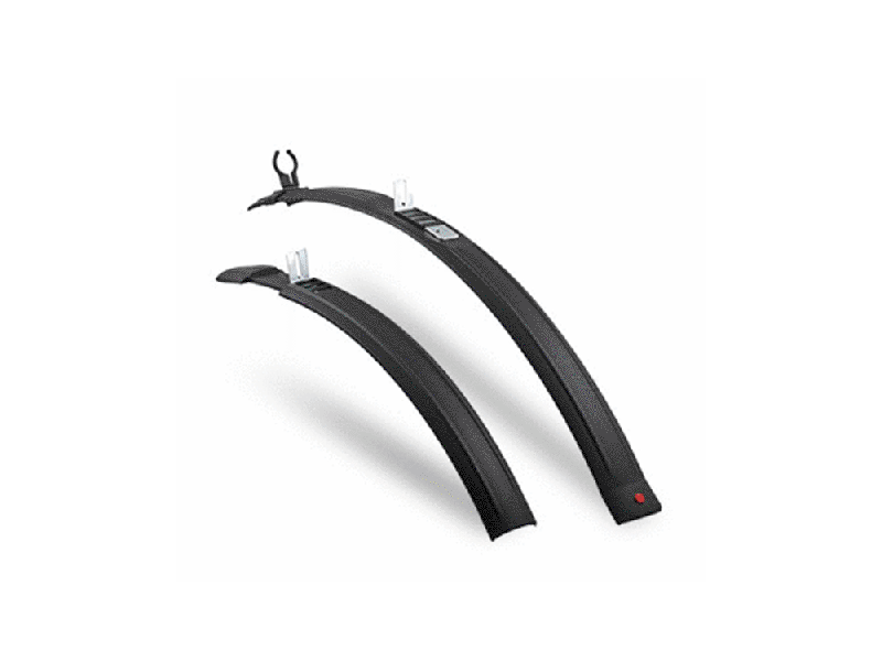 Hebie Natter 26" mudguard set (60mm | extra flat)
