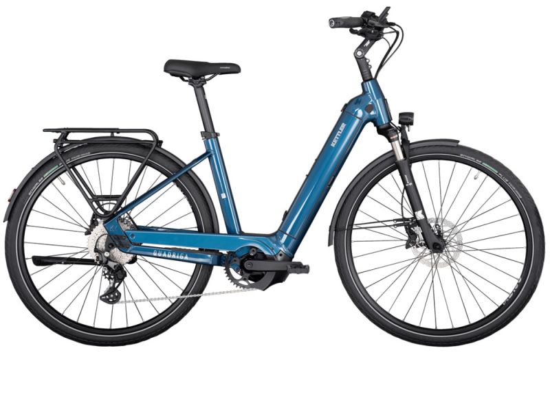 Kettler Quadriga CX10 LG Low | Trekking E-Bike | 28" | 750Wh Bosch CX | dark blue shiny