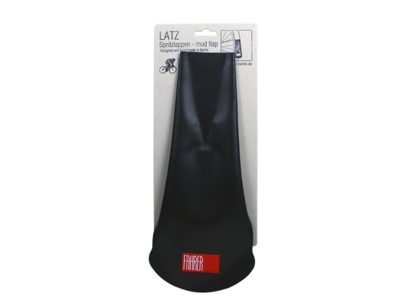 FAHRER LATZ XL black mud flap