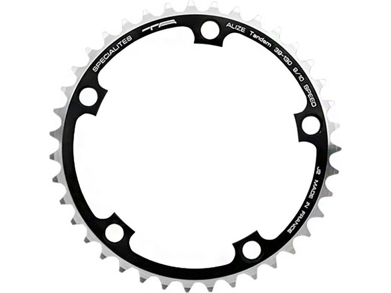 TA Alizé 9/10-fach Kettenblatt (40 Zähne Ø 130mm innen l schwarz)