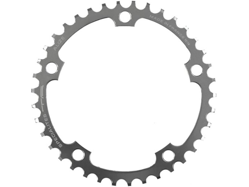 TA Alizé 9/10-fach Kettenblatt (39 Zähne Ø 130mm mitte l silber)