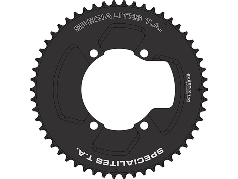 TA Speed 2 X110 10/11-fach 50 Zähne außen Kettenblatt (schwarz)