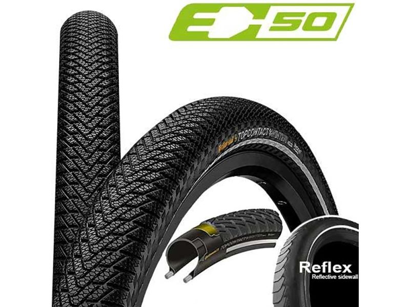 Continental Top Contact Winter II Reflex 55-559 Faltreifen (schwarz)