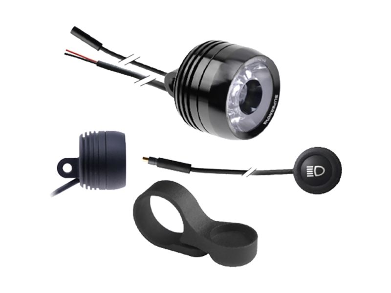 Supernova Mini 2 Pro E25 E-Bike-Frontlicht mit Fernlicht (schwarz)