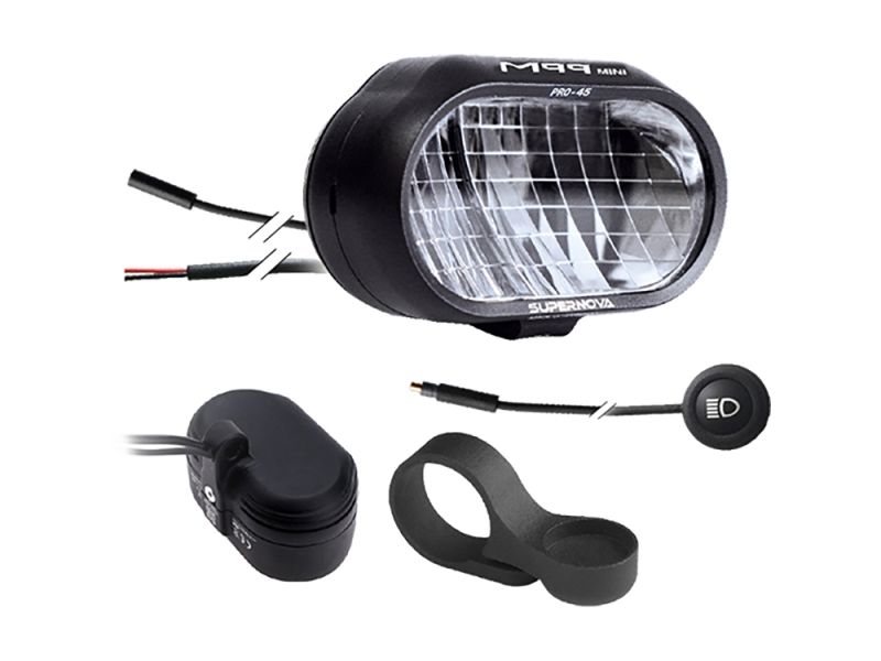 Supernova M99 Mini Pro E-45 E-Bike Scheinwerfer (schwarz)