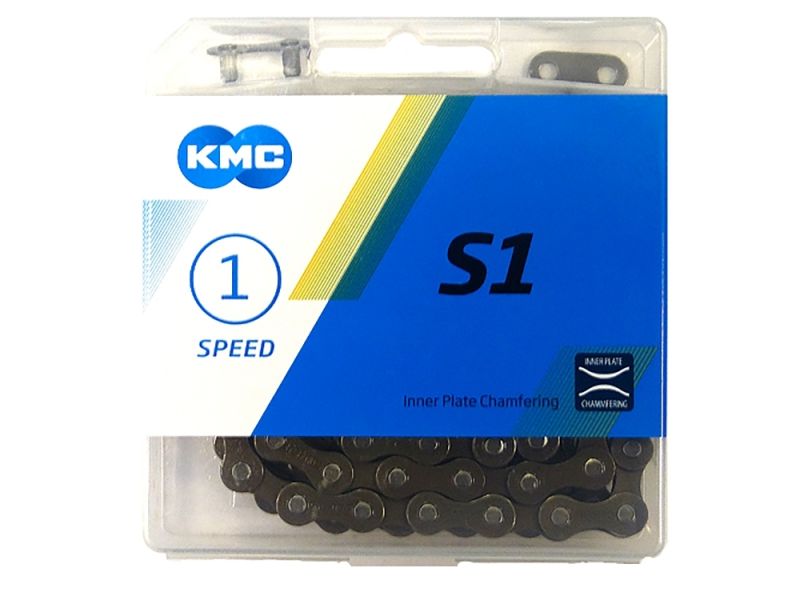 KMC S1 Wide Fahrradkette (112 Glieder l braun)