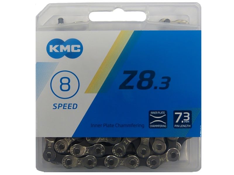 KMC Z8 Fahrradkette (114 Glieder l silber / grau)