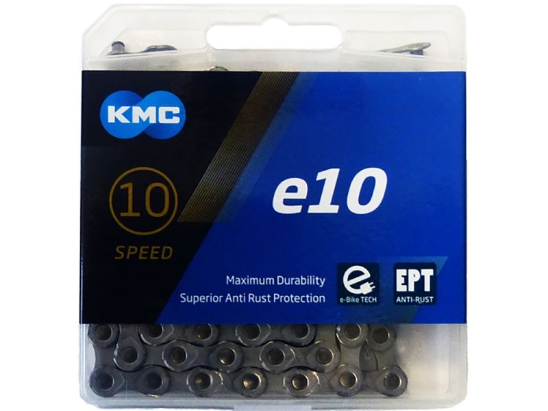 KMC e10 EPT E-Bike 136 Glieder Fahrradkette (silber)