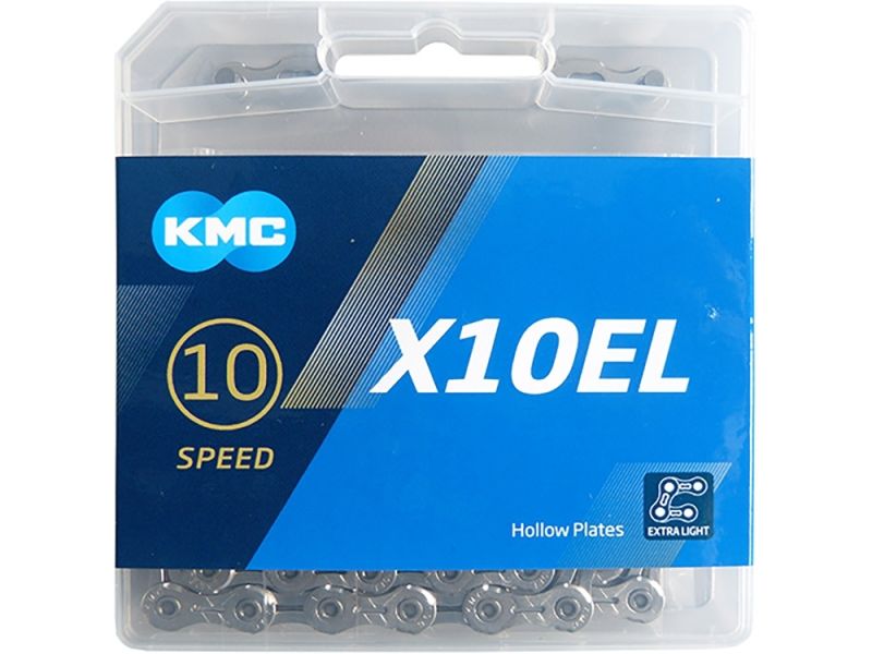 KMC X10EL Fahrradkette (114 Glieder l silber)