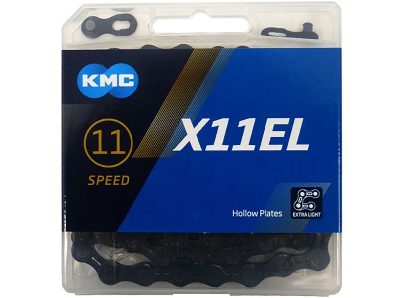 KMC X11 EL Fahrradkette (118 Glieder l schwarz)