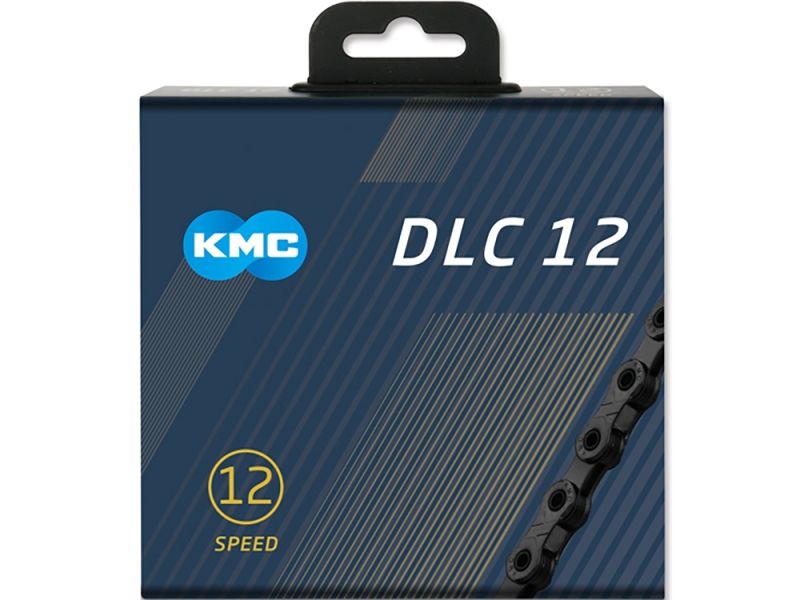KMC DLC12 Fahrradkette (126 Glieder l schwarz)
