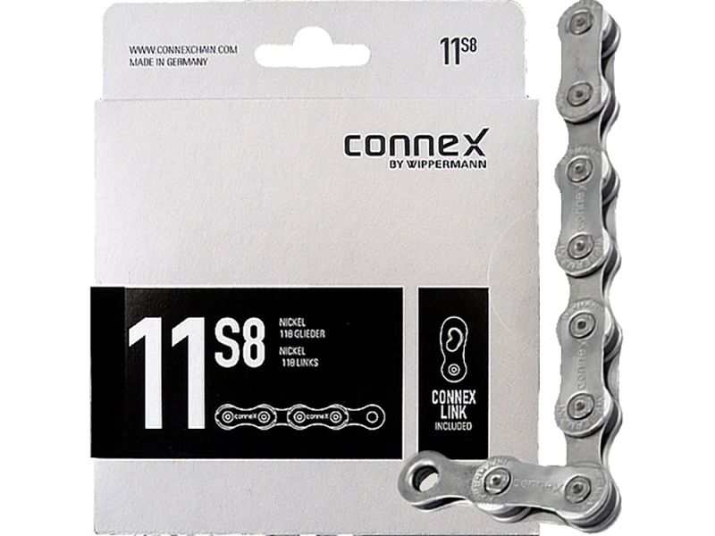 Connex 11s8 11-fach Fahrradkette (118 Glieder l silber)