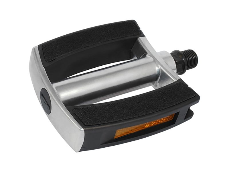 Marwi SP-828 Pedale mit Sandblock (silber / schwarz)