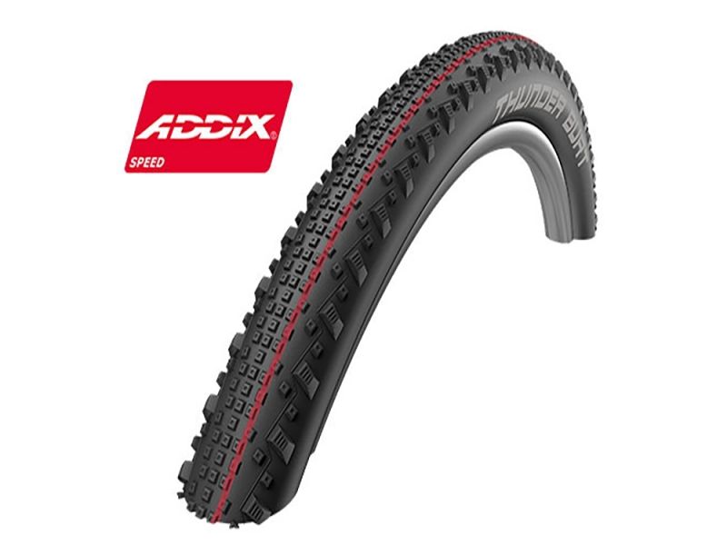 Schwalbe Thunder Burt Super Ground TLE 57-622 Faltreifen (Addix Speed l schwarz)