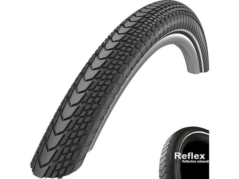 Schwalbe Marathon Almotion RaceGuard TLE E25 Reflex 40-622 Faltreifen (Addix l schwarz)