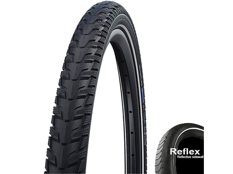 Schwalbe Energizer Plus Tour Performance E50 Reflex 40-622 Drahtreifen (Addix.E l schwarz)