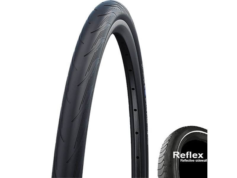 Schwalbe Spicer Plus PunctureGuard E25 Reflex 40-559 Drahtreifen (schwarz)