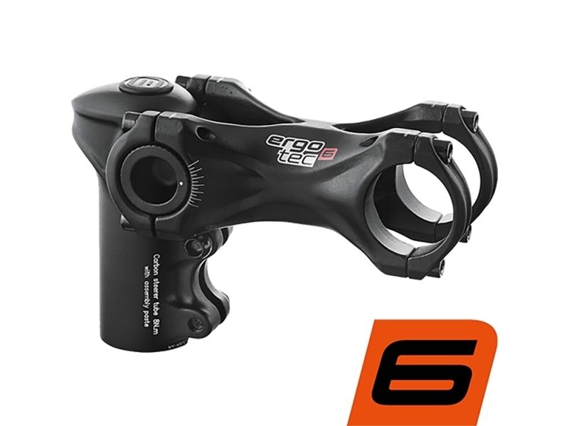 ErgoTec Swell-X 70 A-Head Vorbau (Ø 31.8/28.6mm x 100mm l schwarz)