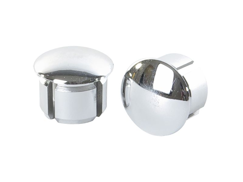 Velox Lenkerstopfen (chrom)
