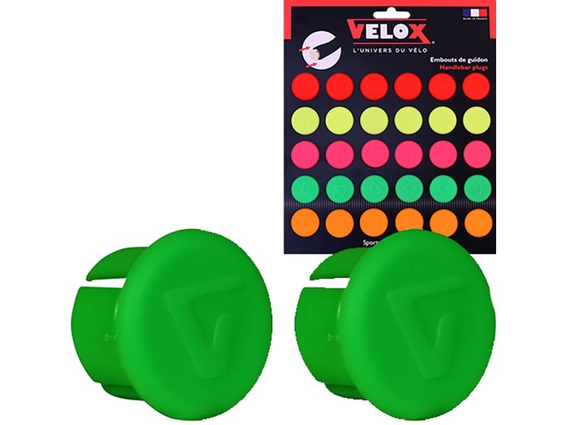 Velox Lenkerstopfen (neongrün)