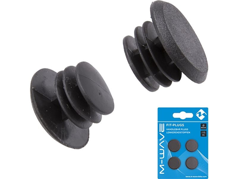 Messingschlager Fit Plugs Lenkerstopfen (schwarz)