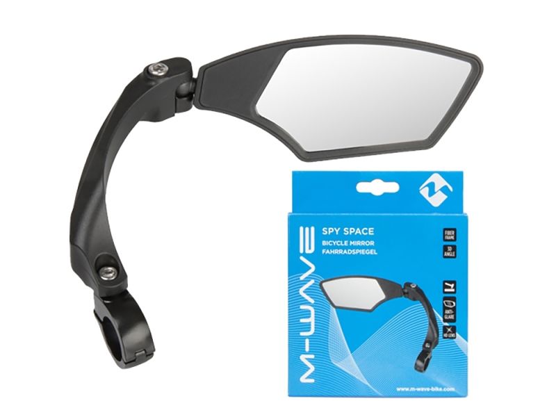 M-Wave Spy Space Fahrradspiegel (rechts l schwarz)