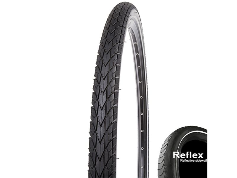 Kenda Khan II Shield E25 Reflex 35-622 Drahtreifen (schwarz)