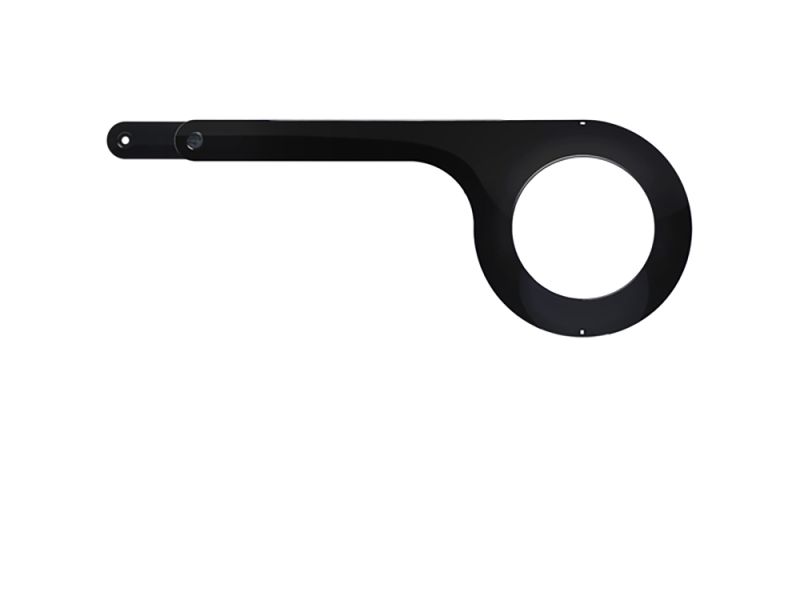 Hebie Chainguard 317 E1 1-fach Bis 38 Zähne Kettenschutz (schwarz)