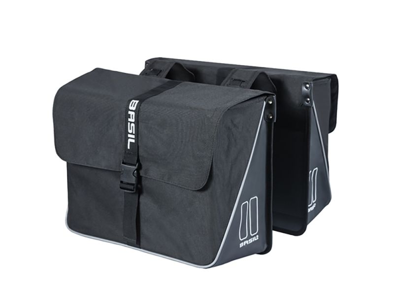 Basil Forte Double Bag Doppeltasche (35 Liter l schwarz)