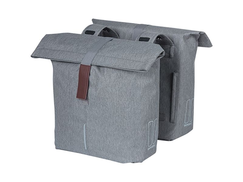 Basil City Doppeltasche (32 Liter l grau)