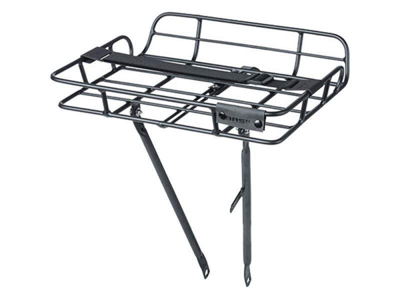 Basil Portland High Vorderradgepäckträger (schwarz)