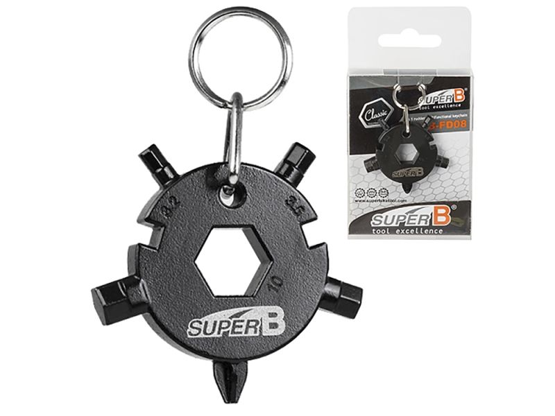 SuperB TB-FD08-BK Mini-/Multi Tool