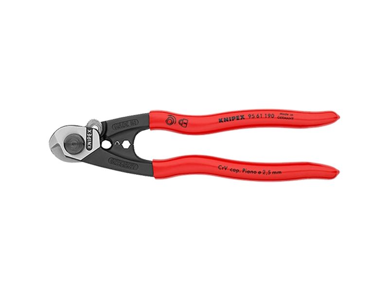 Knipex Drahtseilschere mit Doppelfunktion