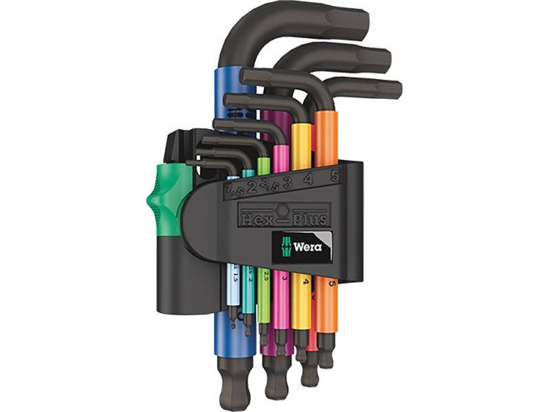 Wera 950/9 Hex-Plus Multicolour 2 Winkelschlüsselsatz