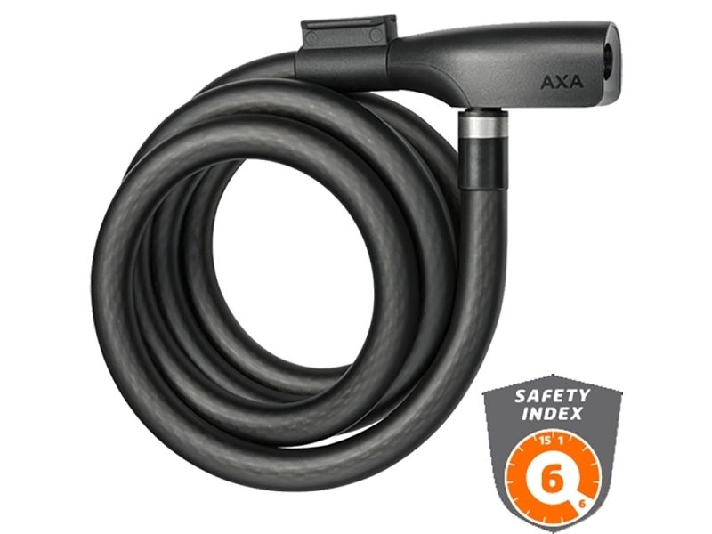 AXA NL Resolute 15 Kabelschloss (180 cm x 15mm l schwarz)