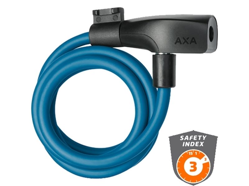AXA NL Resolute 8 120 cm x 8mm Kabelschloss (petrolblau)