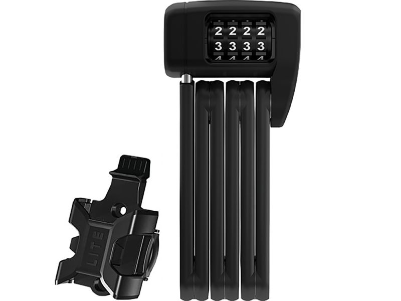 ABUS Bordo Lite 6055C Mini Faltschloss mit SH 6055 (60cm l schwarz)