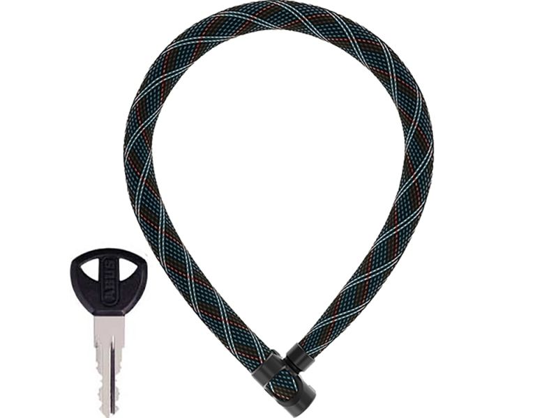 ABUS Ivera Chain 7210 Color Kettenschloss (85 cm x 7mm l crossing grau)