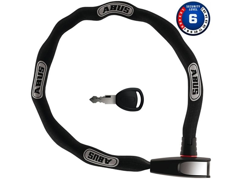ABUS Catena 6806 Kettenschloss (110 cm x 6mm l schwarz)